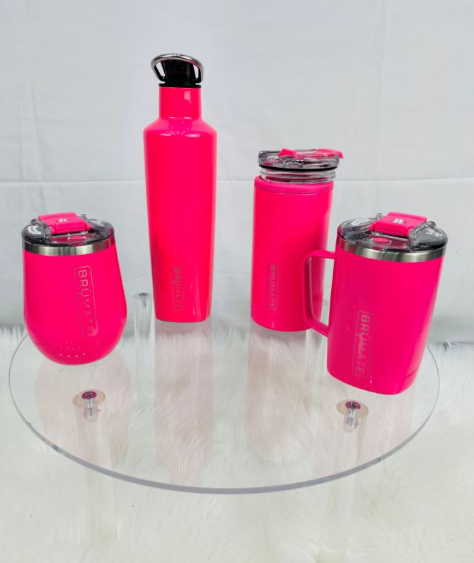 Neon Pink Imperial Pint Brumate – Wild Horse Boutique