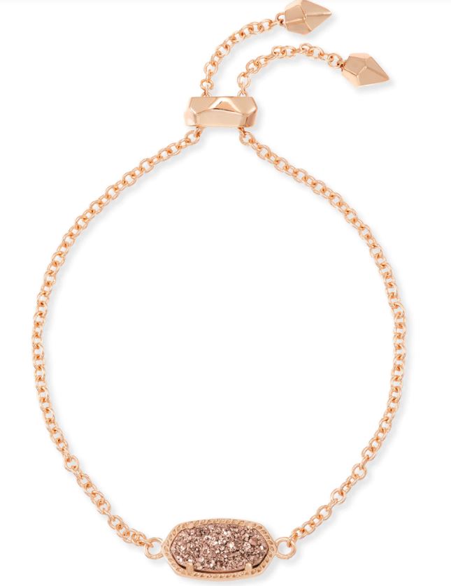 ELANIA ROSE GOLD DRUSY BRACELET Kelly s Korner Oakdale