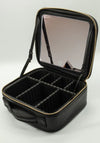 MAKEUP TRAVEL CASE WITH MIRROR LED LIGHT