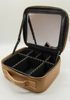 MAKEUP TRAVEL CASE WITH MIRROR LED LIGHT