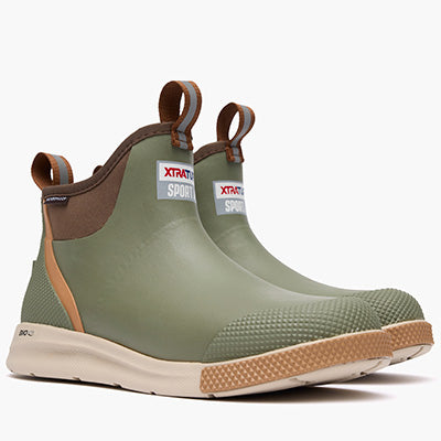OLIVE SPORT DECK BOOTS