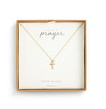 DAINTY CROSS NECKLACE-GOLD