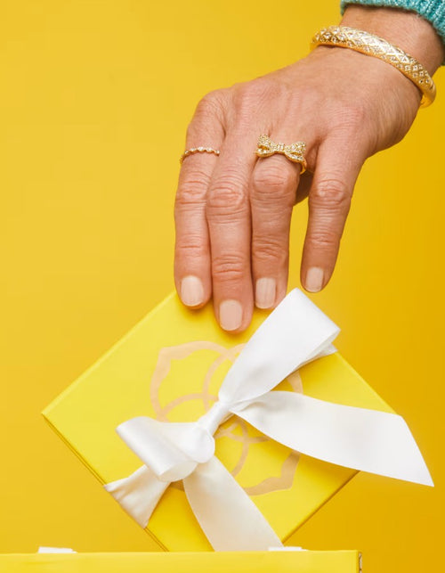 KRISTA BOW COCKTAIL RING