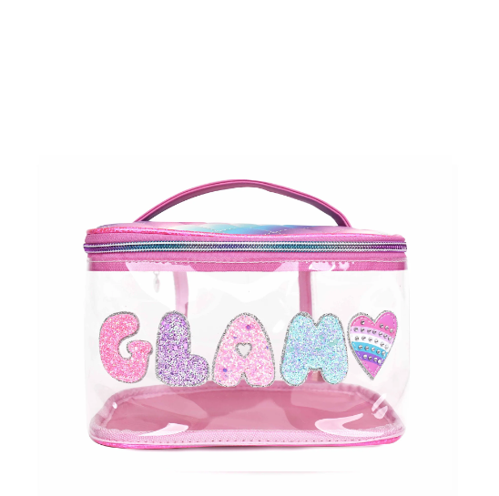 GLAM CLEAR TRAINCASE