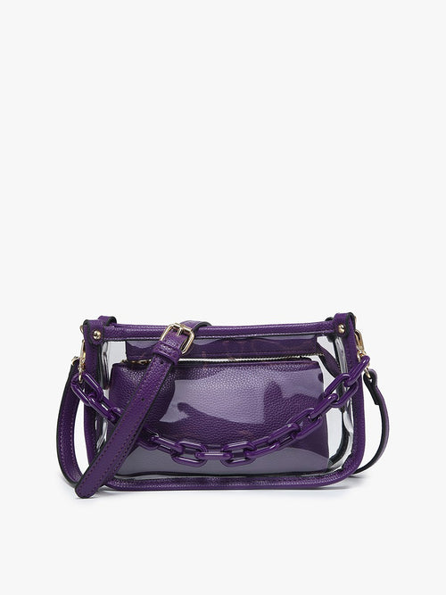 JESSICA CLEAR BAG