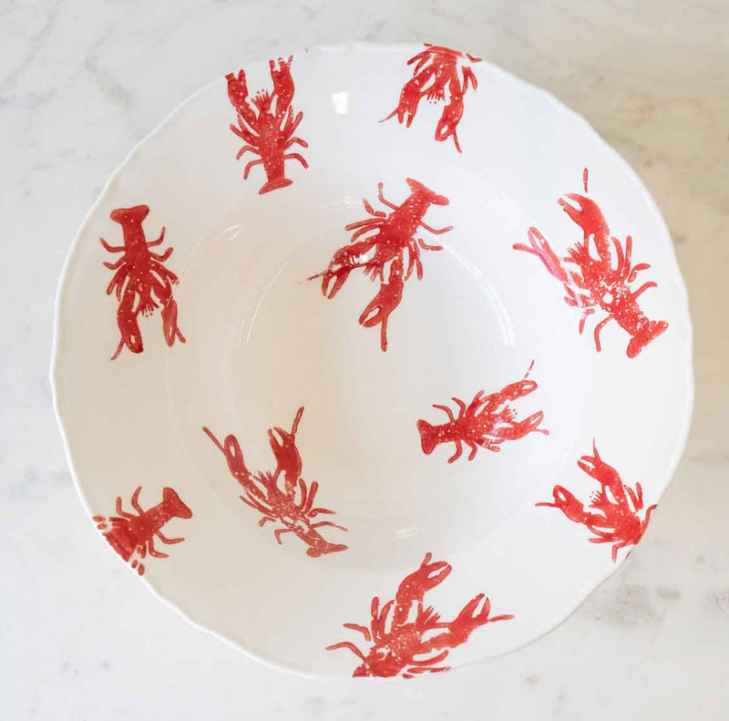 CRAWFISH  SERVING BOWL