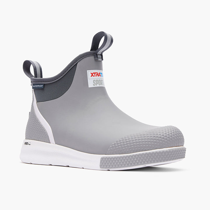 GRAY SPORT DECK BOOTS