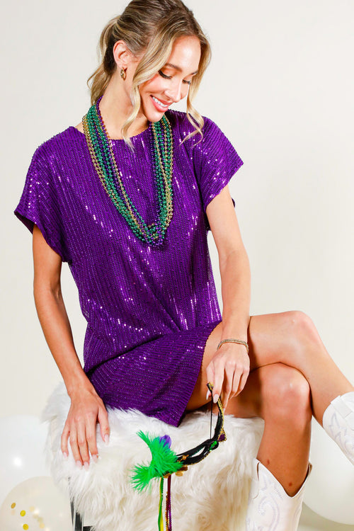 ADONIS SEQUIN DRESS