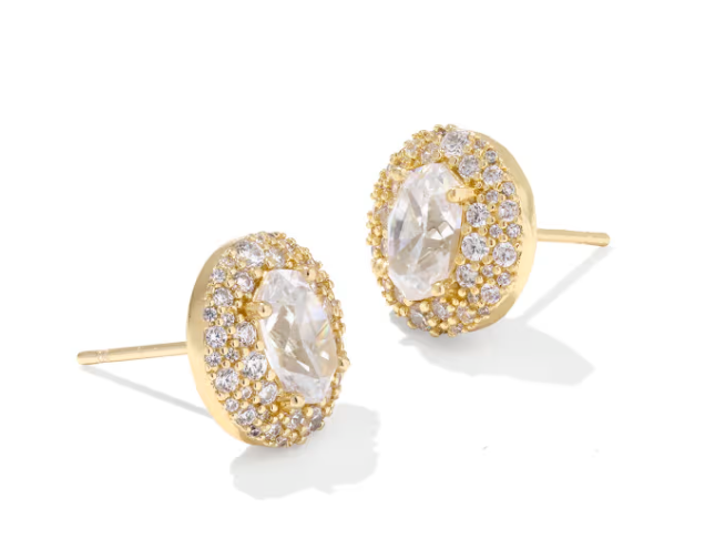 BELLA GOLD STUD EARRINGS