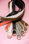 CLASSIC OVAL BUCKLE LEATHER BELT