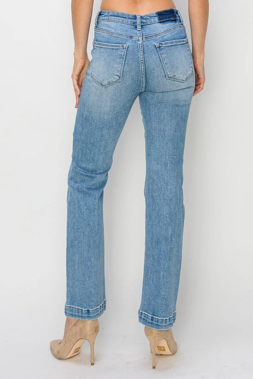 SKYLAR HIGH RISE ANKLE BOOTCUT JEANS