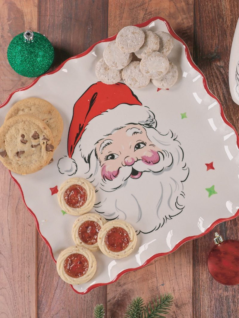 SANTA CERAMIC PLATE