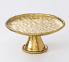 ROUND GOLD CAKE STAND