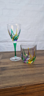 SWIRL WINE GLASS