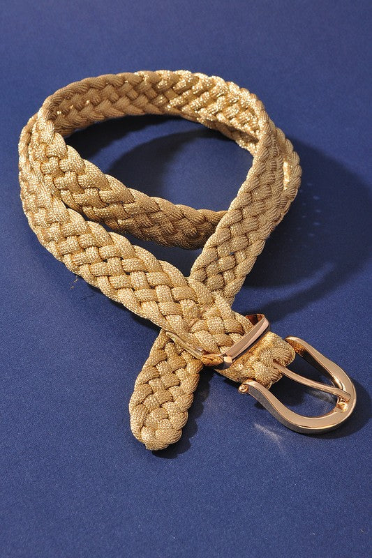BRAIDED METALLIC BELT