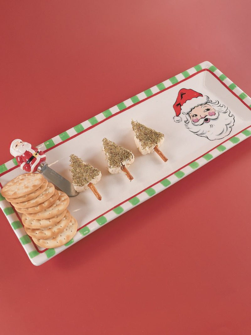 SANTA SERVING TRAY