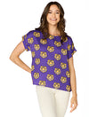 LSU TIGERS BLOUSE