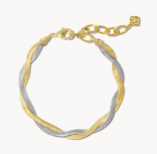 HAYDEN CHAIN MIXED METAL BRACELET