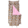 PINK LEOPARD NAP MAT