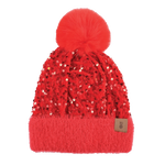 SEQUIN BEANIE