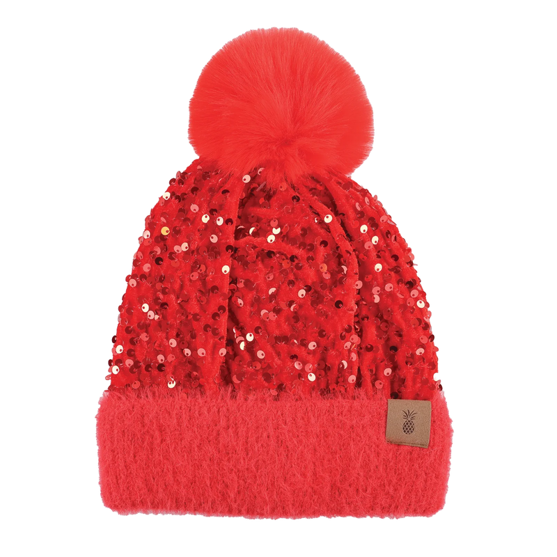 SEQUIN BEANIE