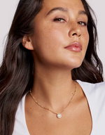 BELLA GOLD SHORT PENDANT NECKLACE