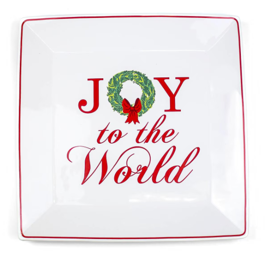 JOY WREATH PLATTER