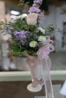 BALLET SLIPPER VASE ARRANGEMENT