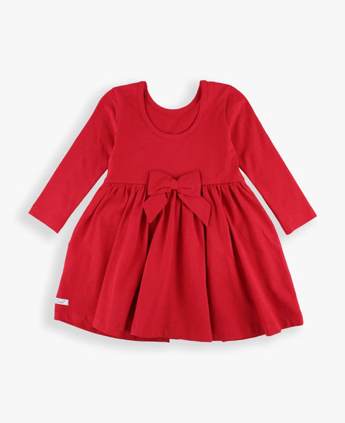 RED TWIST DRESS