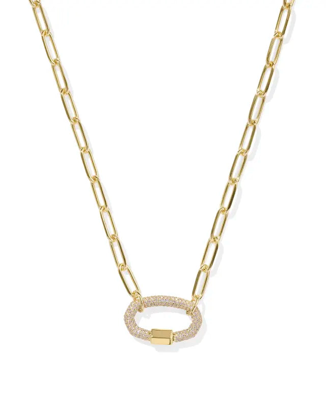 EMERY GOLD LINK CHAIN NECKLACE