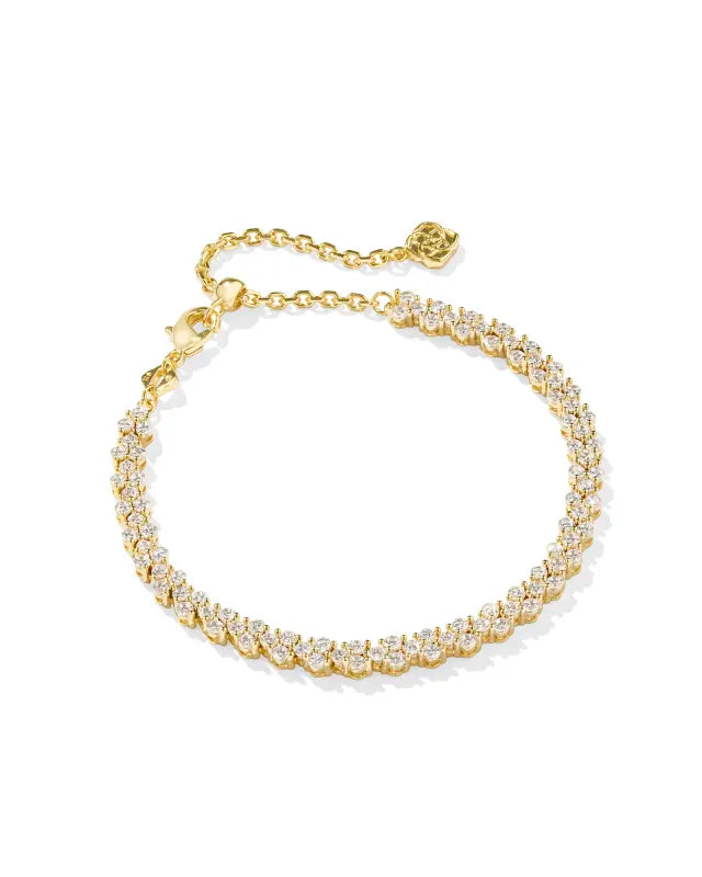 EMERY GOLD TENNIS BRACELET