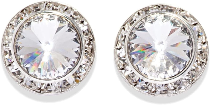 20MM CRYSTAL POST EARRINGS