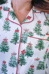 UNDER THE TREE RUFFLE PAJAMA SET
