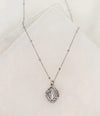 PETITE MIRACULOUS MARY NECKLACE
