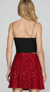 EVE SEQUIN SKIRT