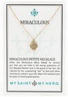 PETITE MIRACULOUS MARY NECKLACE