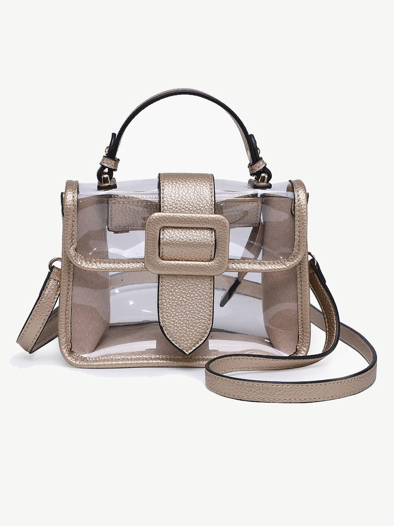 TONI CLEAR PURSE