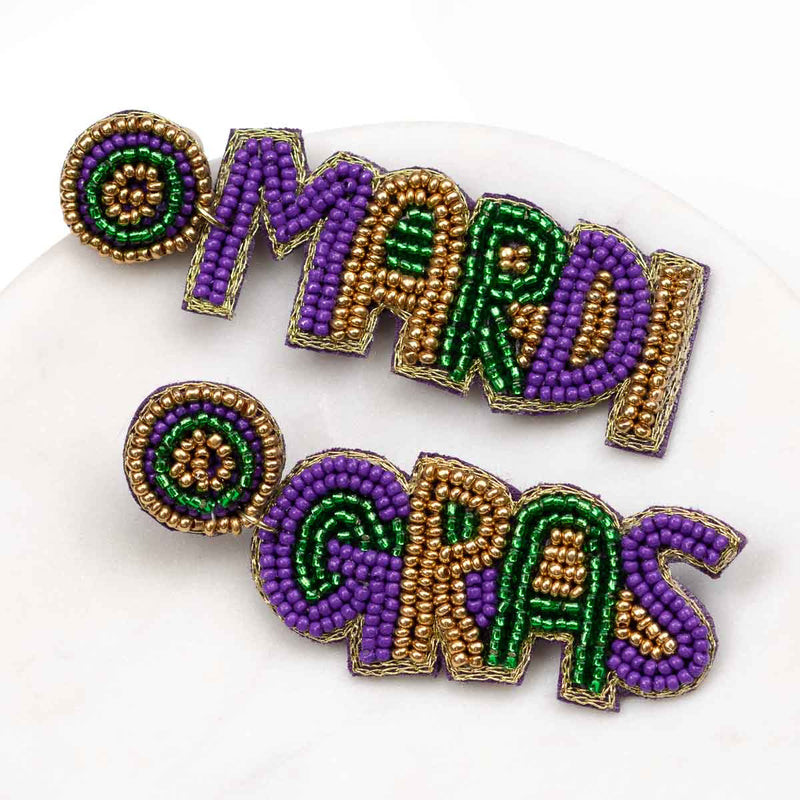 BEADED MARDI GRAS