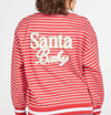 SANTA VARSITY TOP