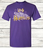 LET'S GO WARRIORS TEE