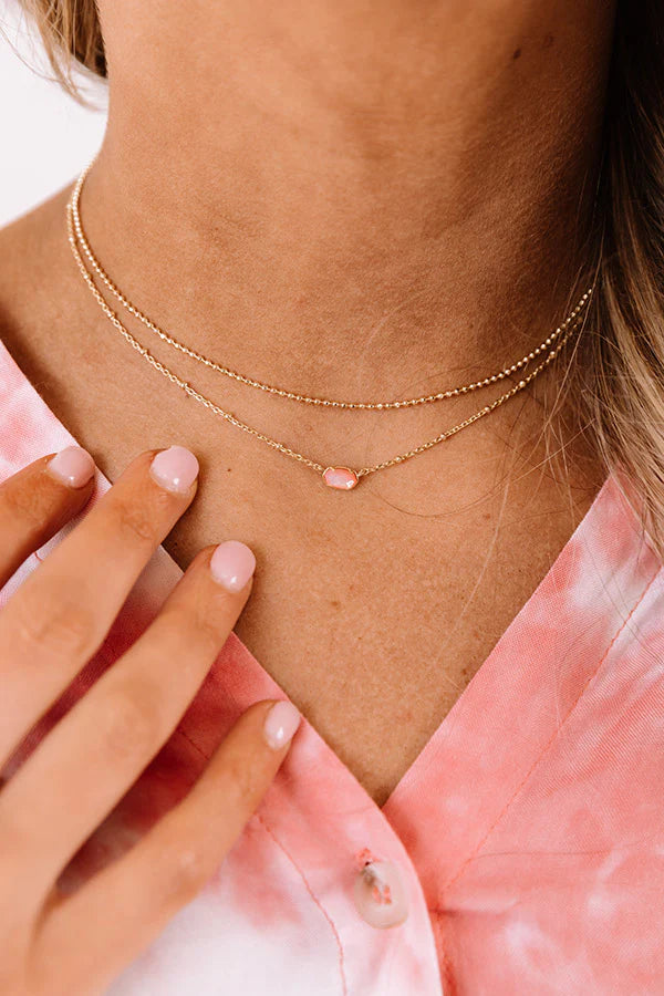 EMILIE GOLD MULTI STRAND NECKLACE