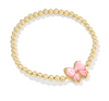 HALEY BOW GOLD STRETCH BRACELET