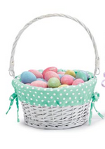 SPRING POLKA DOT EASTER BASKET