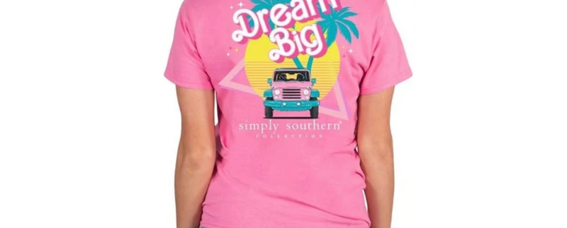 DREAM BIG BARBIE TEE