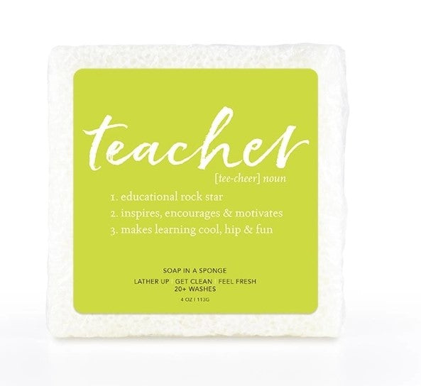 TEACHER SOAP SPONGE