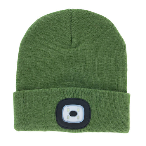 RECHARGEABLE LED BEANIE