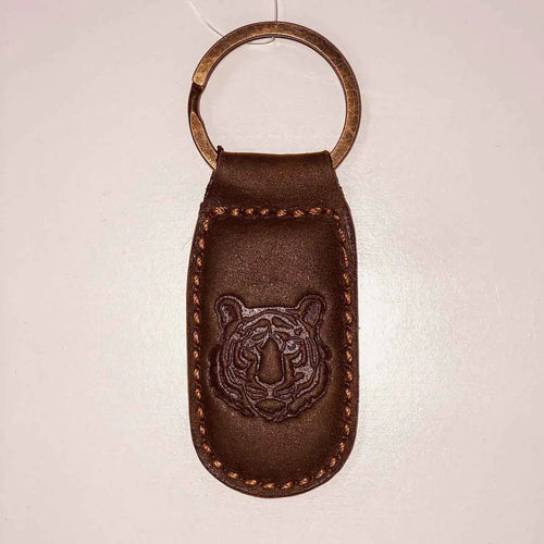 LEATHER EMBOSSED KEY CHAIN