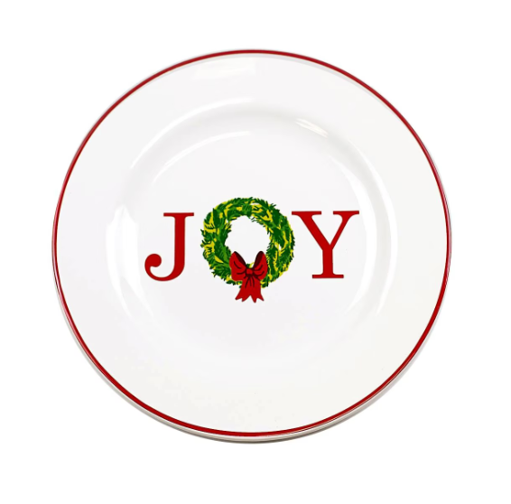 GRAND JOY WREATH PLATE 8'