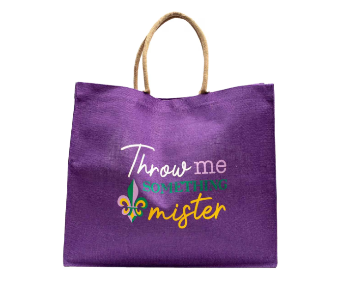 THROW ME SOMETHING FLEUR CARRYALL TOTE