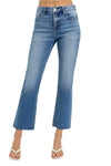 RISEN: ADRI CROP STRAIGHT JEANS
